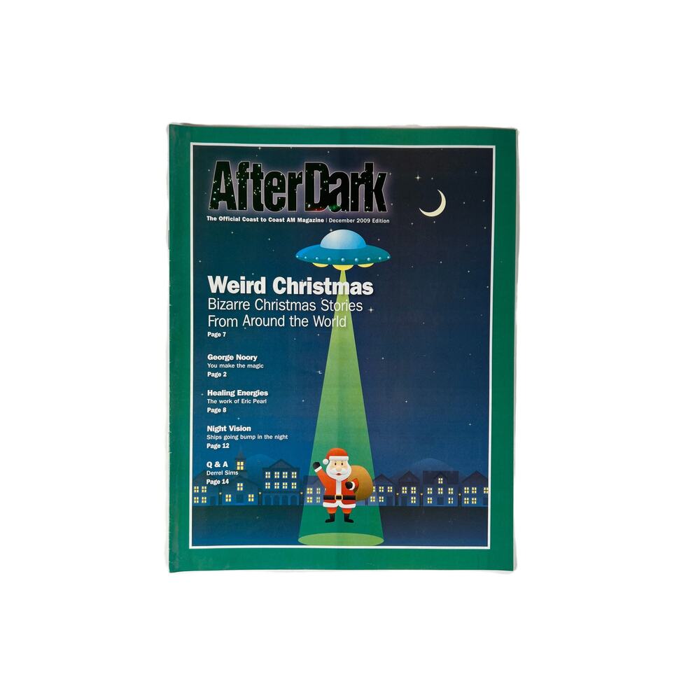 Ephemera After Dark Coast to Coast AM Magazine Christmas Miracles December 2008